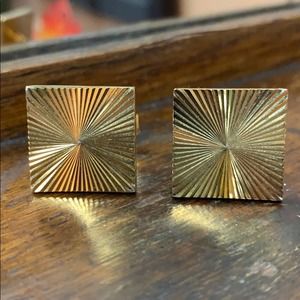 Gold Cufflinks